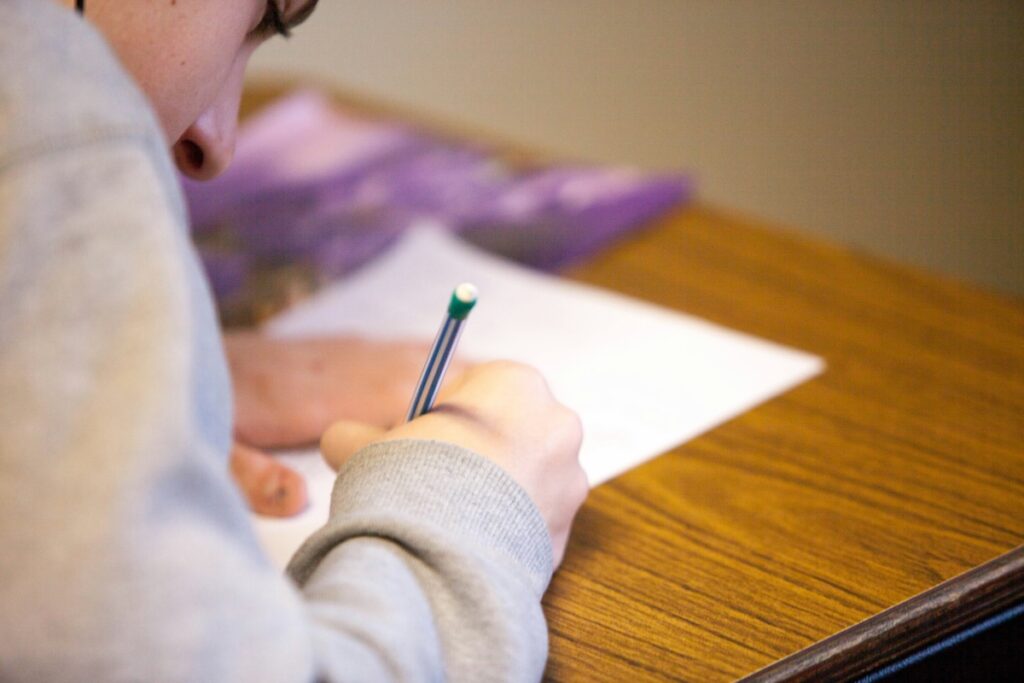 Journeyman taking contractor license exam